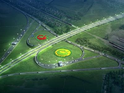 Bakad Ring Road altyap ve mekanik işleri tamamlandı.